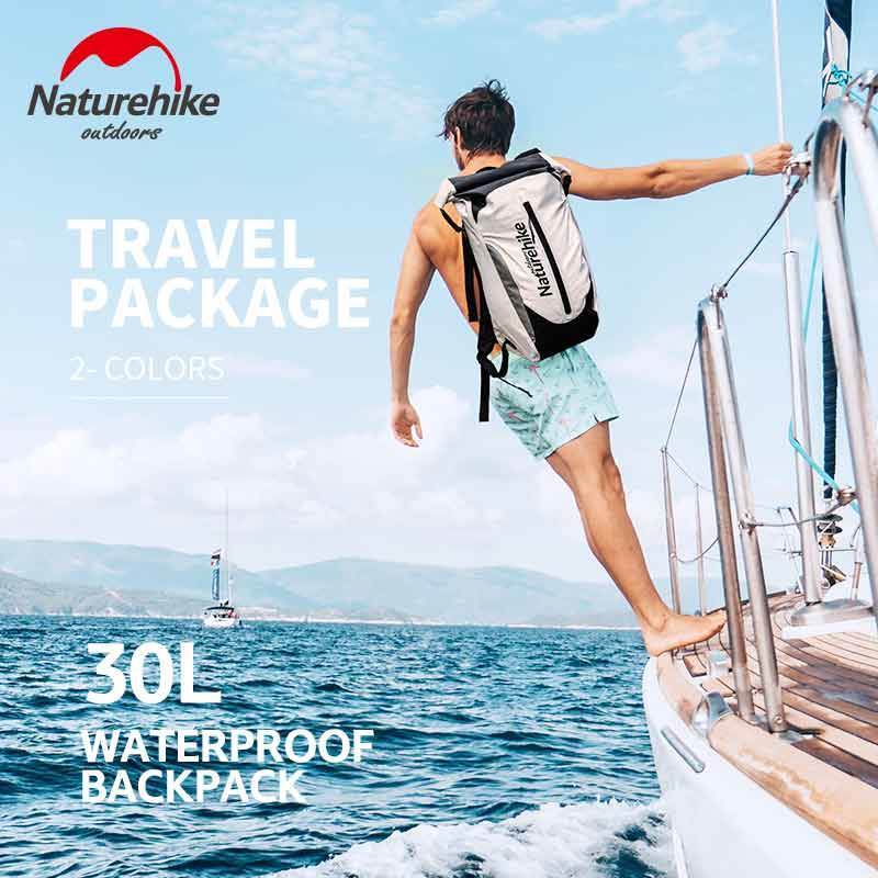 کوله ضد آب نیچرهایک NATUREHIKE TPU shoulder wet and dry separation waterproof bag NH19SB002