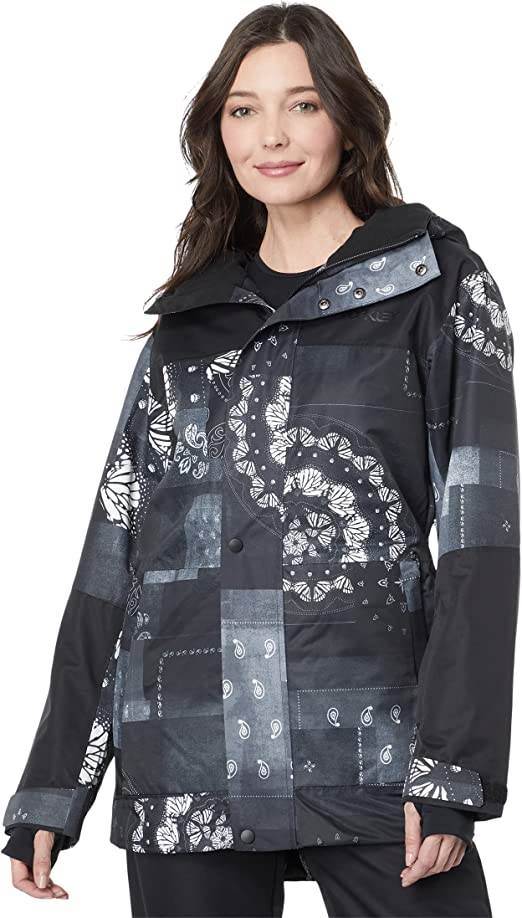 کاپشن اسکی و اسنوبرد OAKLEY TC AURORA RC INSULATED JACKET BLACK BANDANA PT BLACK کاپشن اسکی و اسنوبرد OAKLEY TC AURORA RC INSULATED JACKET BLACK BANDANA PT BLACK