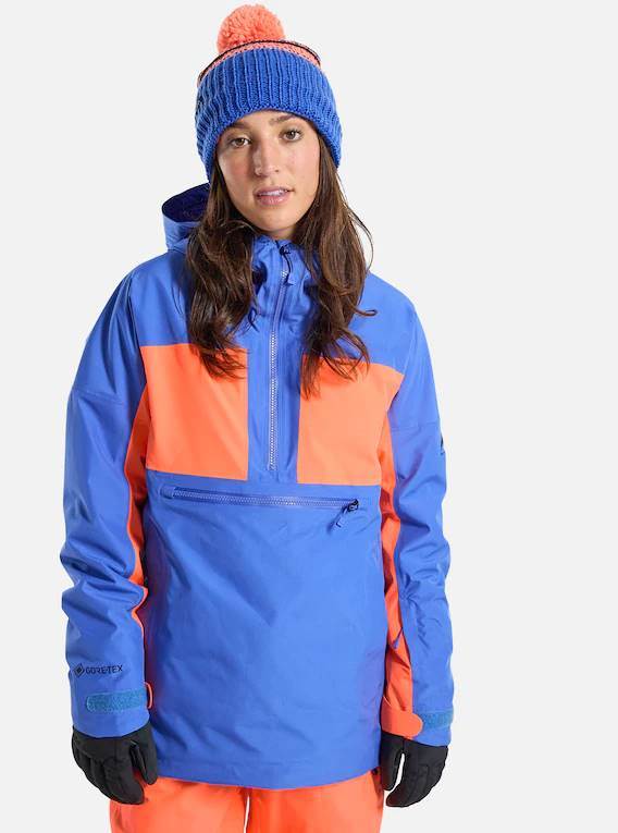 BURTON GORE PILLOW LINE ANORAK AMPBLU TRAORG BURTON GORE PILLOW LINE ANORAK AMPBLU TRAORG