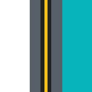 CYAN-GREY-BLACK